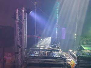 DJ Set mit LED Beleuchtung